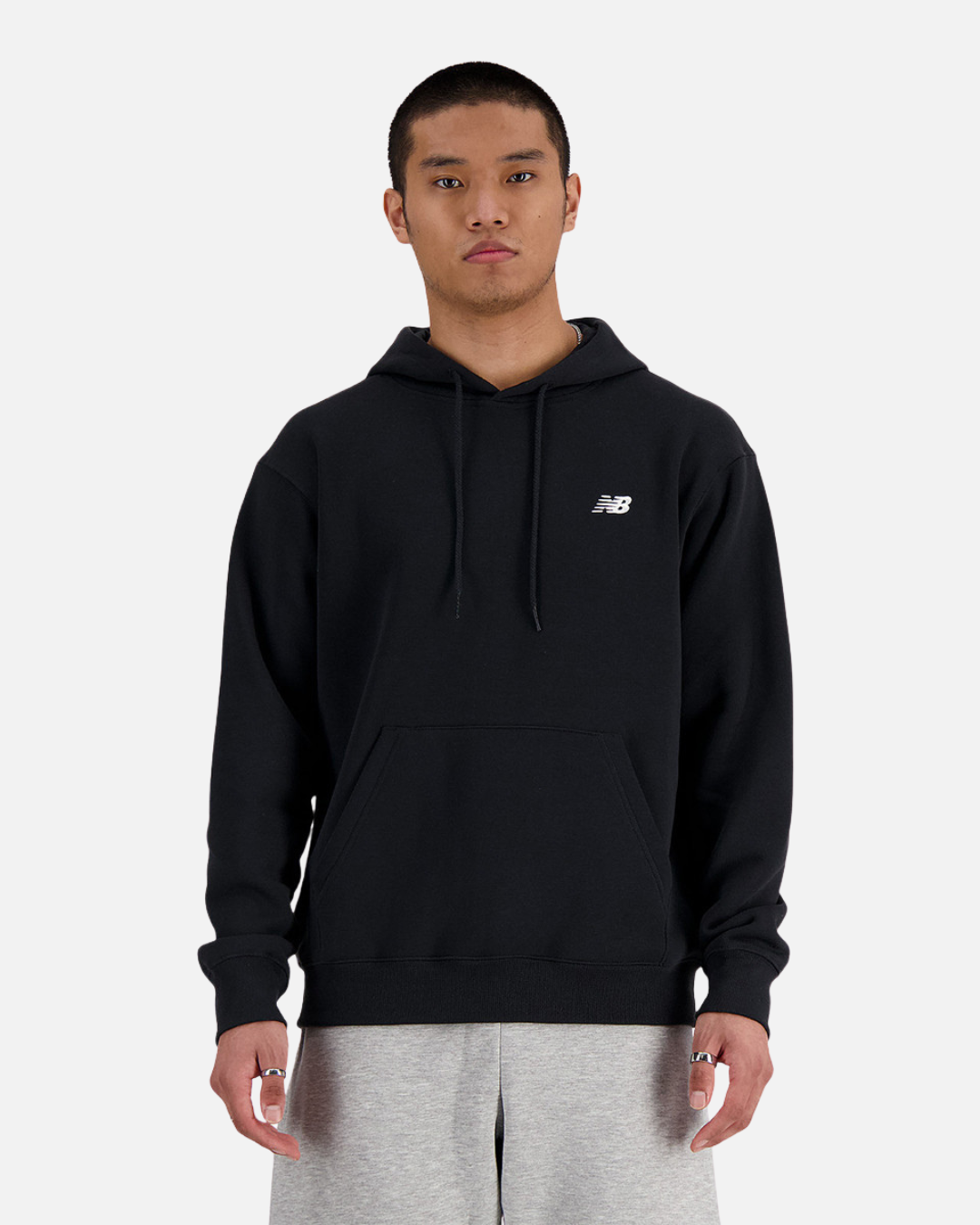 Sweat à capuche New Balance Essential - Noir