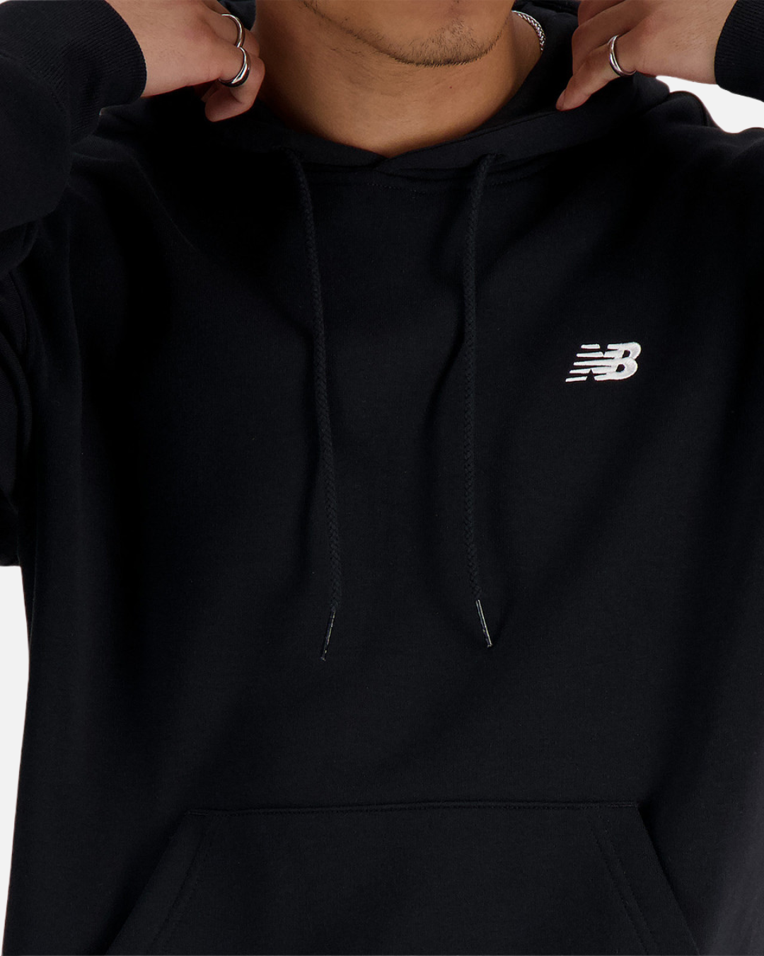 Sweat à capuche New Balance Essential - Noir