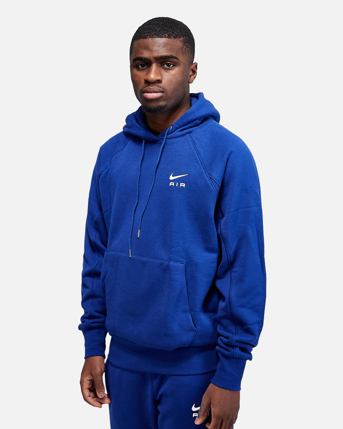 Sweat à capuche Nike Air - Bleu/Blanc