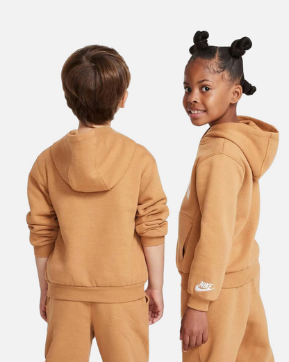 Sweat à capuche Nike Fleece Junior - Camel