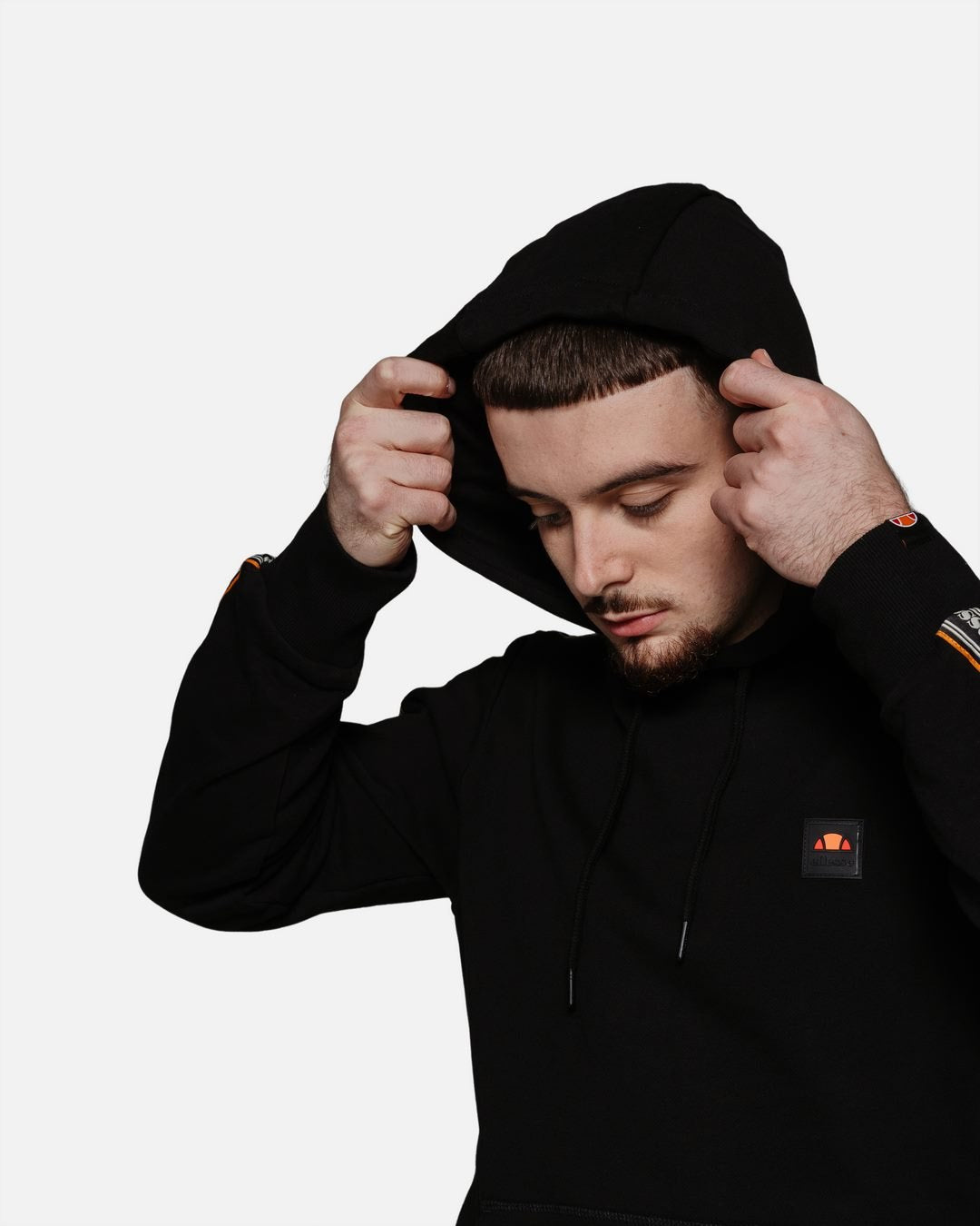 Sweat  a capuche Ellesse Durango - Noir