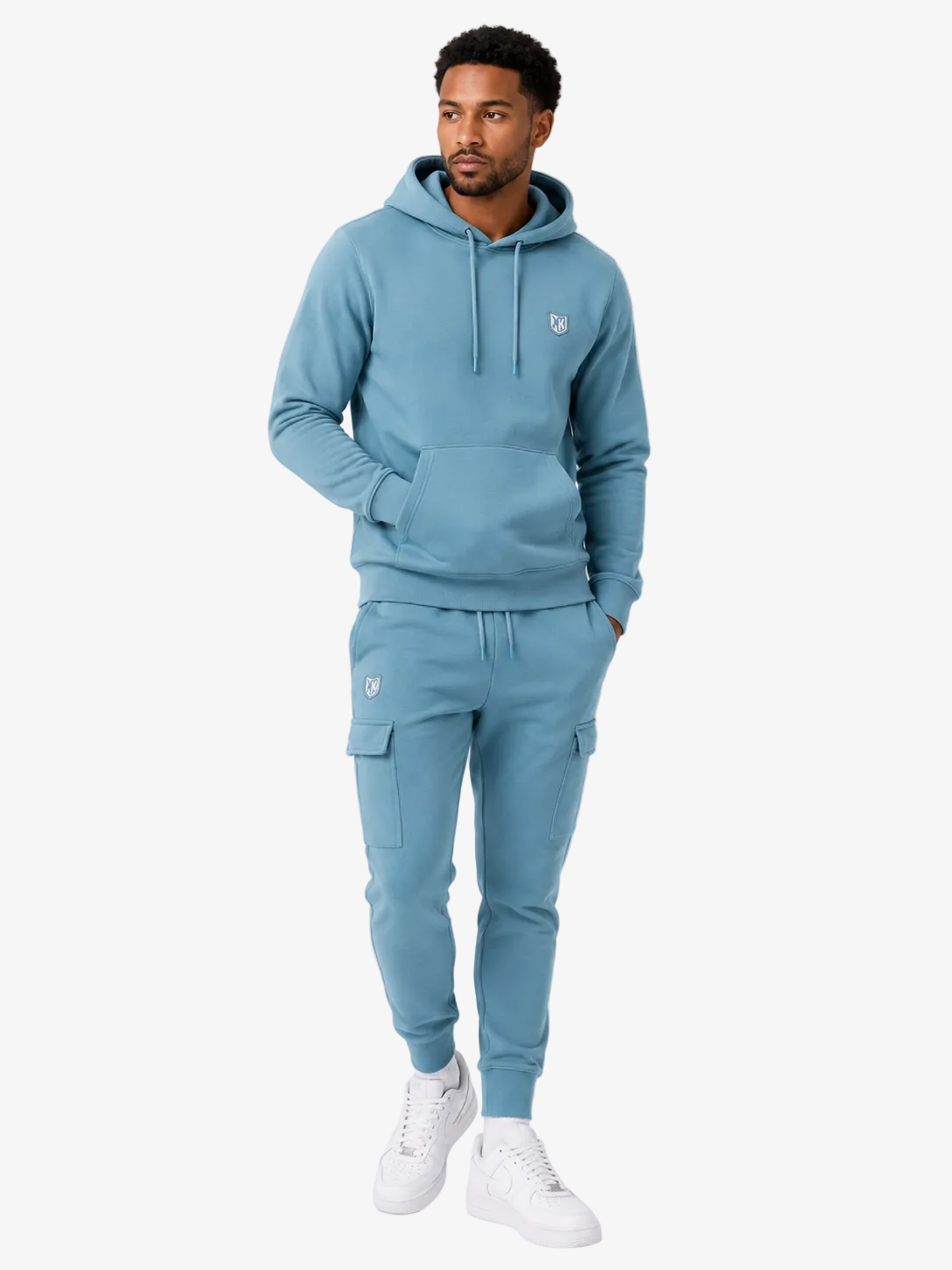 Pantalon FK Cargo - Bleu Givré