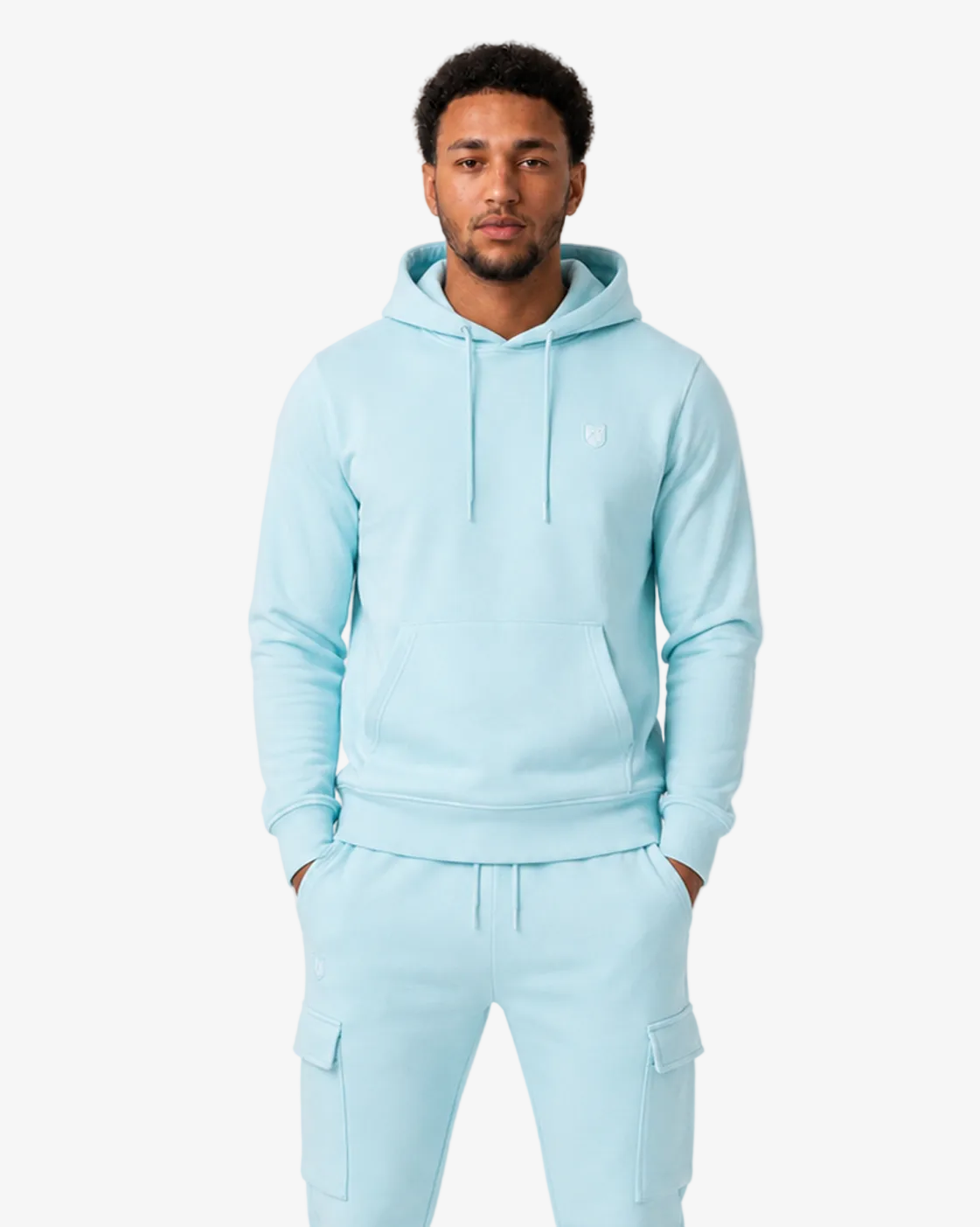 Sweat à capuche FK Cargo - Vert Pastel