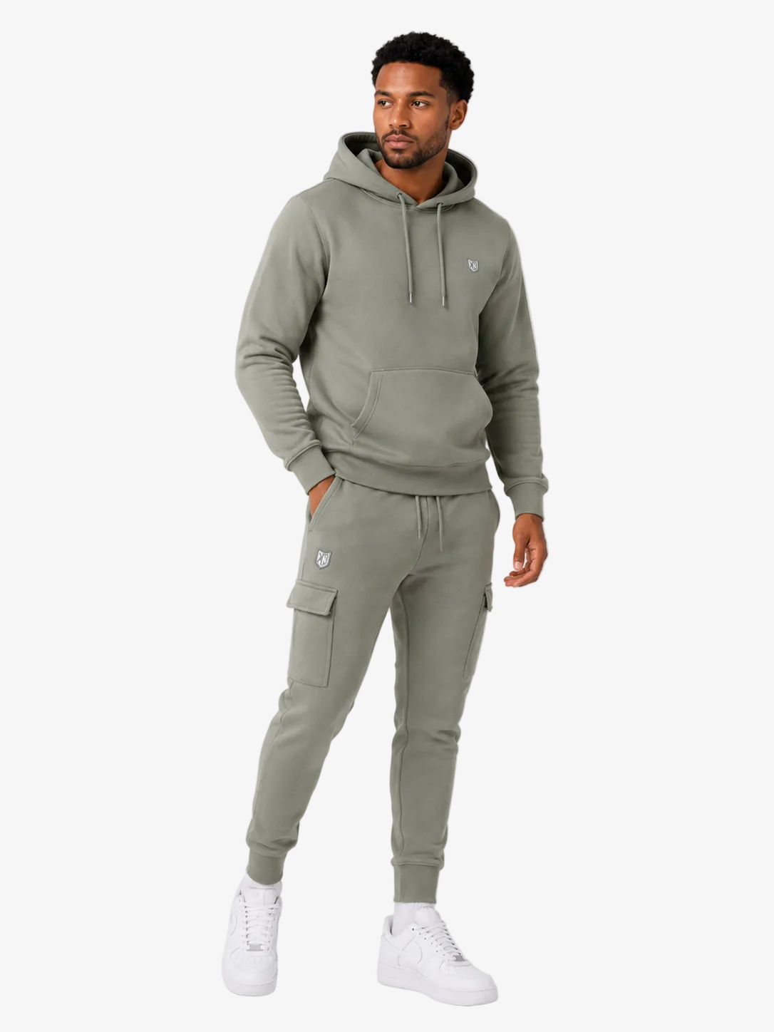 Sweat à capuche FK Cargo - Kaki