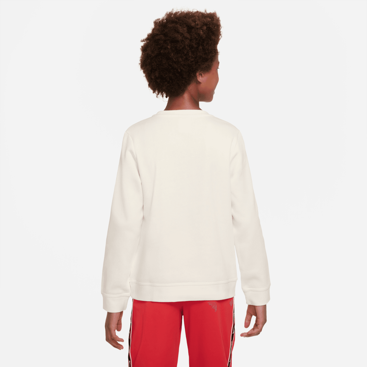 Sweat Nike Repeat Junior - Beige/Noir/Rouge