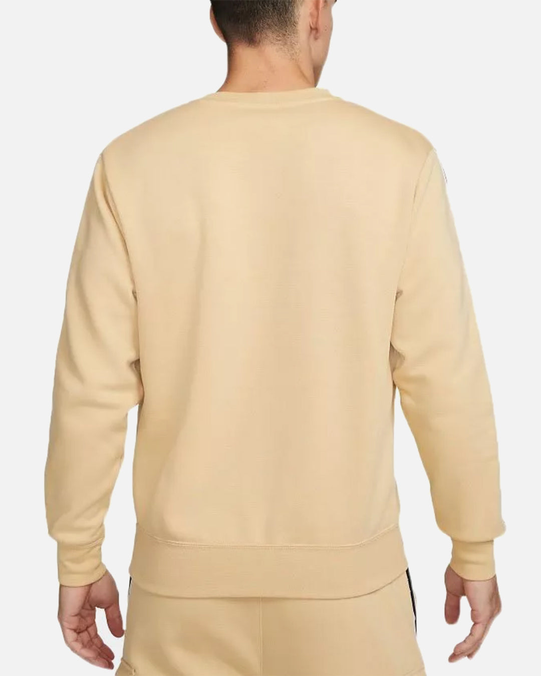 Sweat Nike Sportswear Fleece - Beige/Blanc/Noir