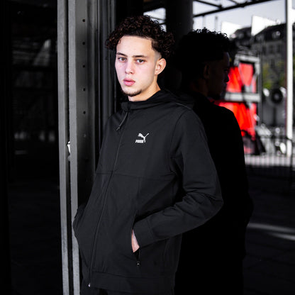 Veste à capuche Puma Woven - Noir