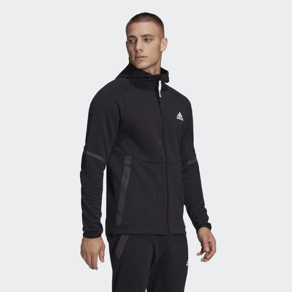 Veste à capuche Adidas Designed For Gameday  - Noir