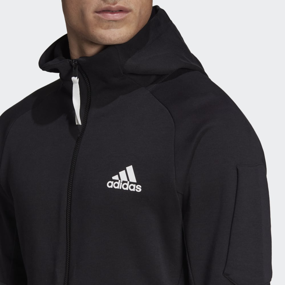Veste à capuche Adidas Designed For Gameday  - Noir