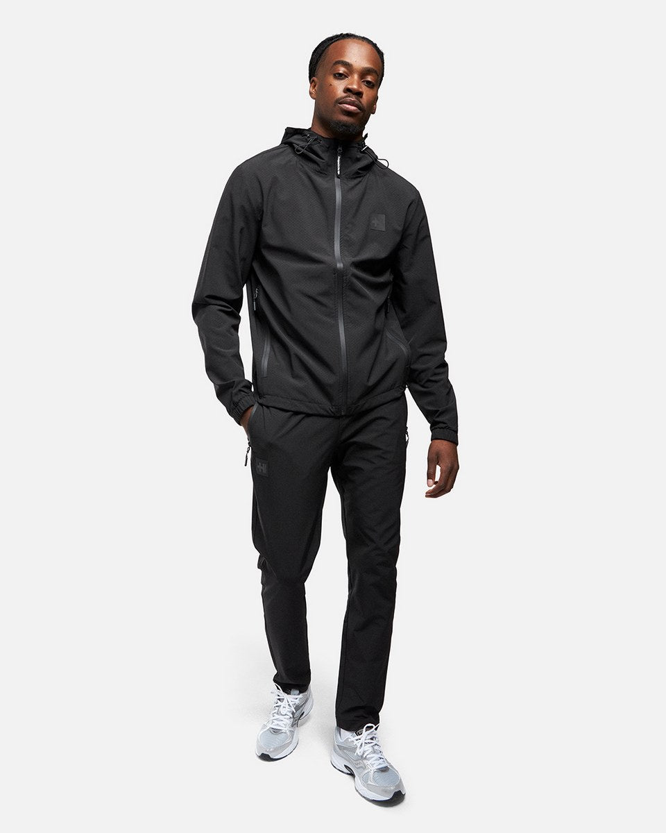 Veste à capuche Helvetica Comet - Noir