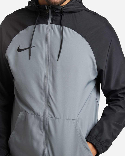 Veste à capuche Nike Running Academy - Noir/Gris