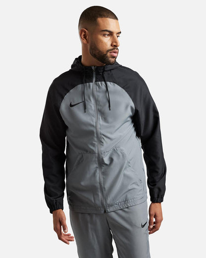 Veste à capuche Nike Running Academy - Noir/Gris