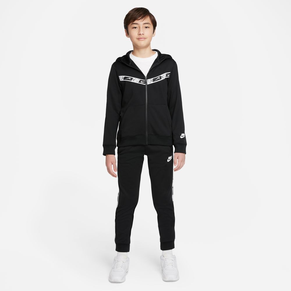 Veste à capuche Nike Junior Repeat - Noir/Blanc