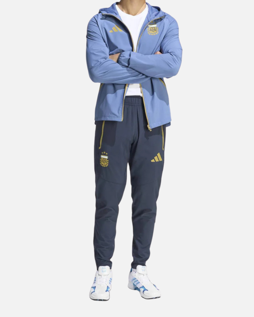 Veste Coupe-Vent Argentine Coupe du Monde 2026 - Bleu