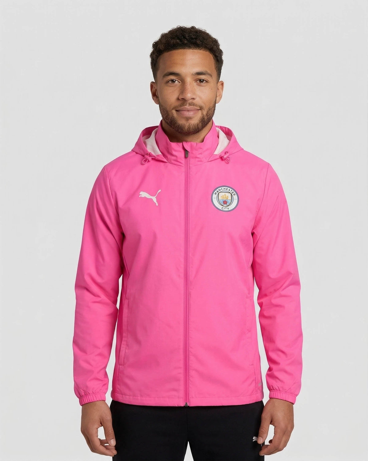 Veste Coupe-Vent Manchester City - Rose