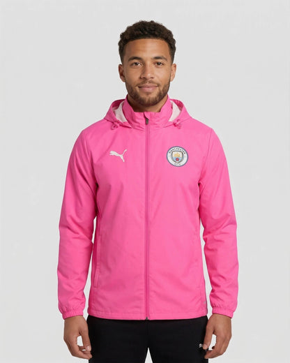 Veste Coupe-Vent Manchester City - Rose
