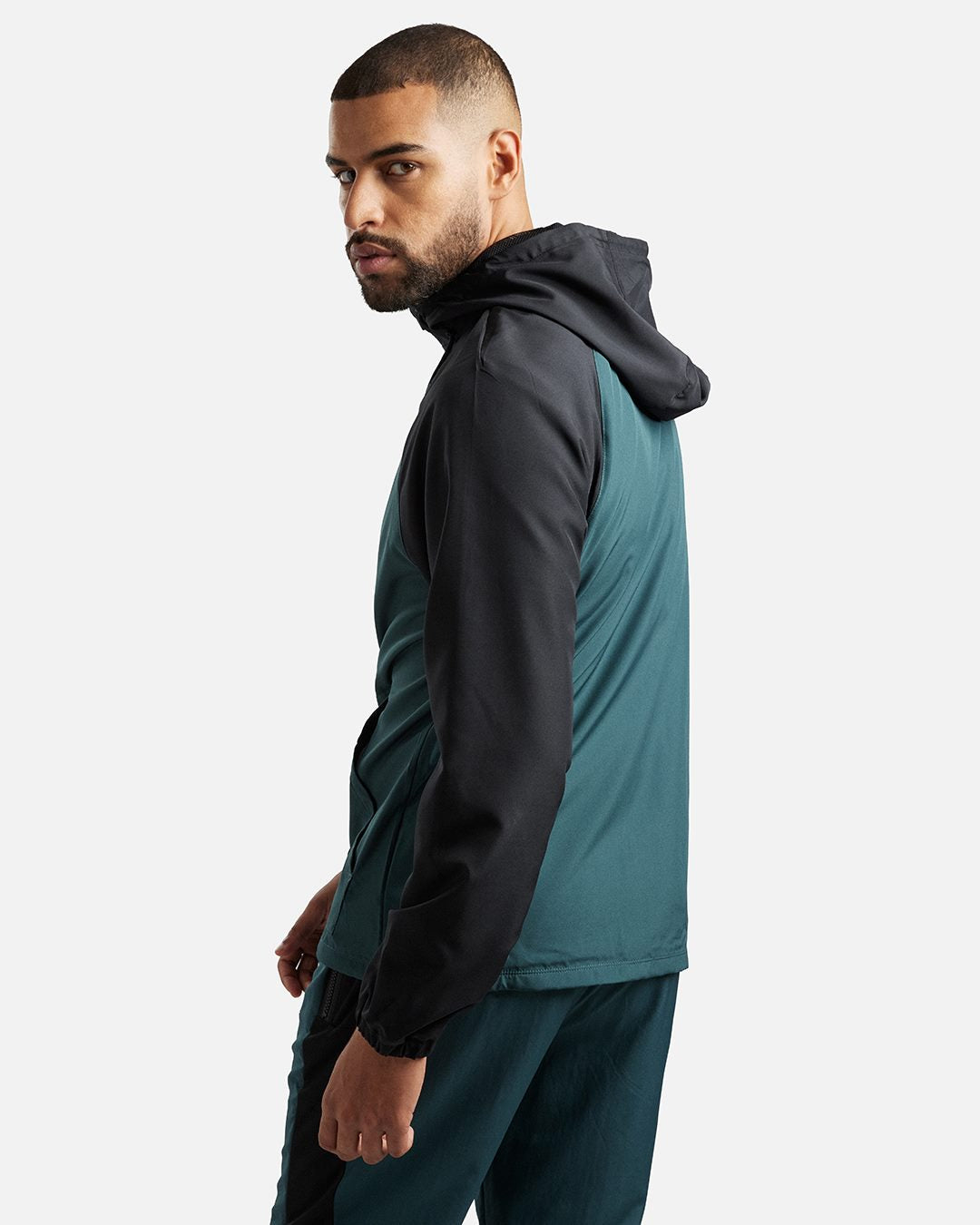 Veste Coupe-Vent Nike Running Academy - Noir/Vert