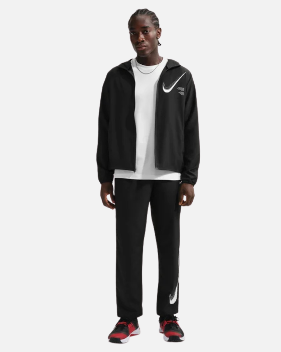 Veste Coupe-Vent Nike DF Form GFX - Noir