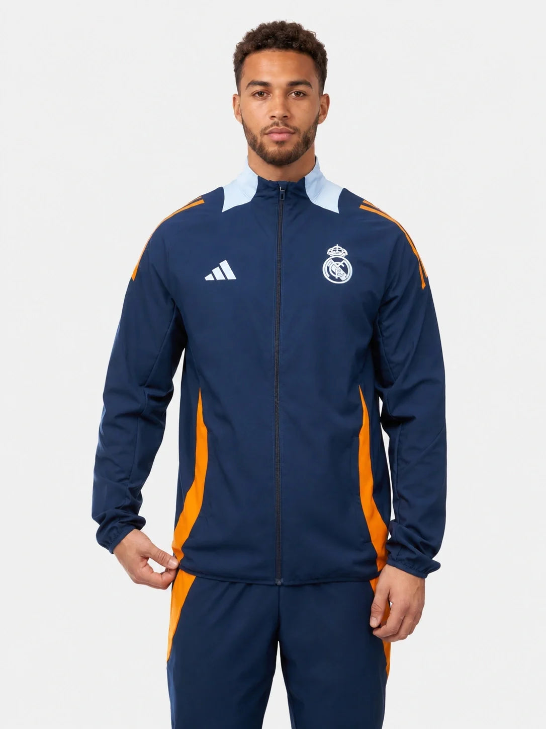 Veste de survêtement Real Madrid 2024/2025 - Bleu