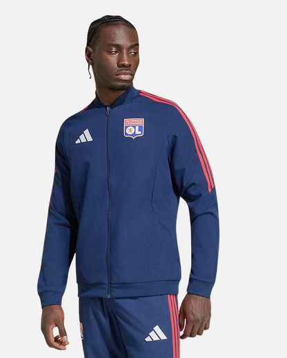 Veste d'entrainement OL 2026/2027 - Bleu/Rouge