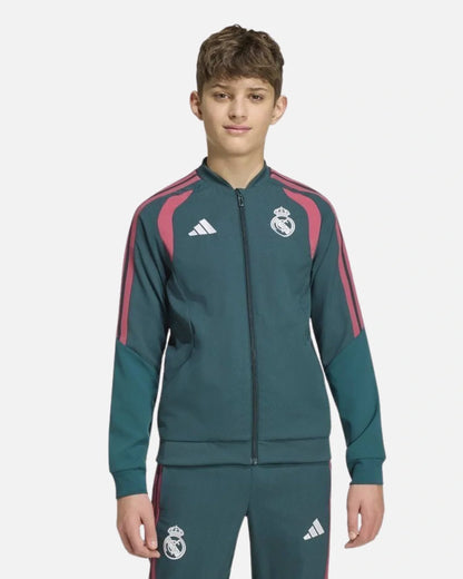 Veste d'entraînement Real Madrid Junior - Vert/Rose