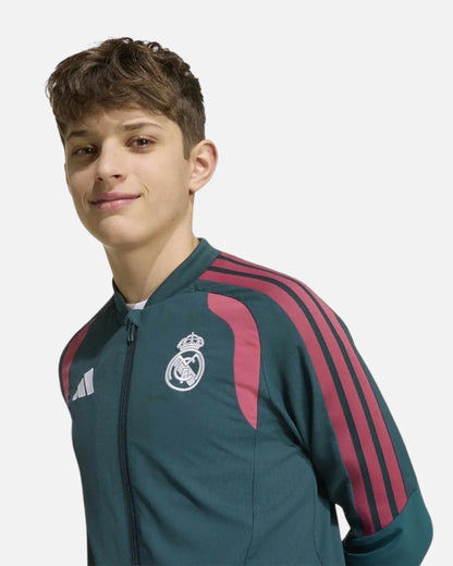 Veste d'entraînement Real Madrid Junior - Vert/Rose
