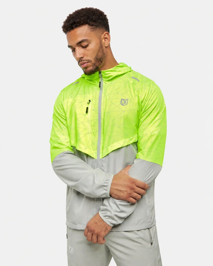 Veste FK running Lift - Gris/Jaune