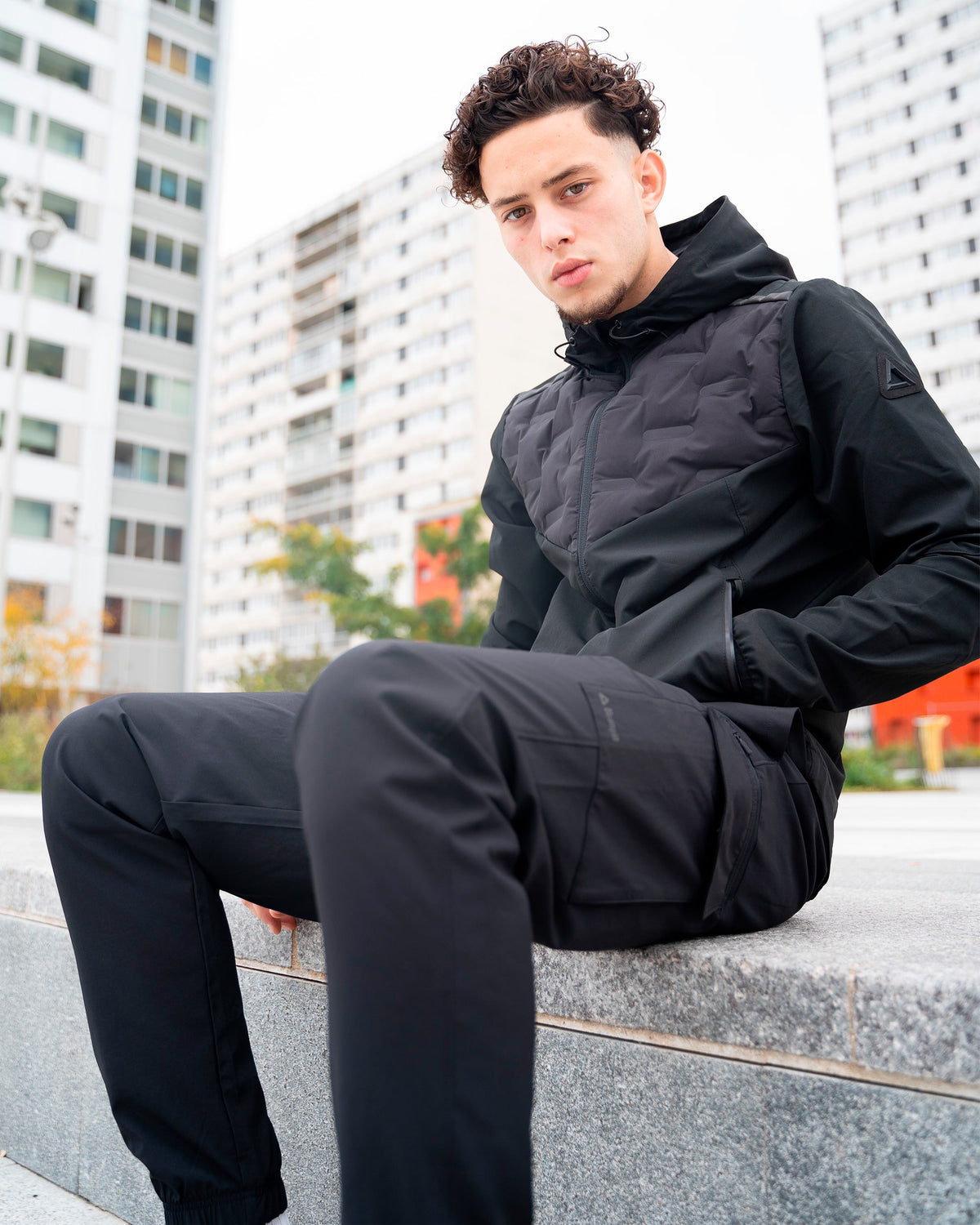 Veste matelassée Scampia Running Niro - Noir