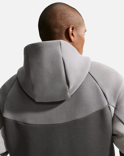 Veste Nike Tech Fleece - Gris/Bleu