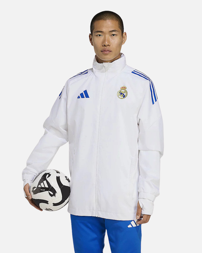 Veste Real Madrid Tiro 2025/2026 - Blanc