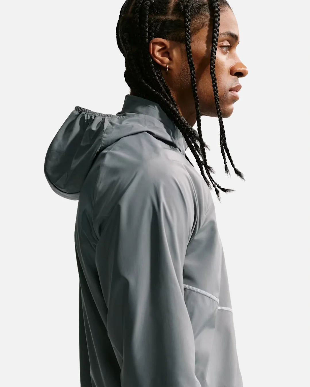 Veste Running Nike Repel Miler - Gris