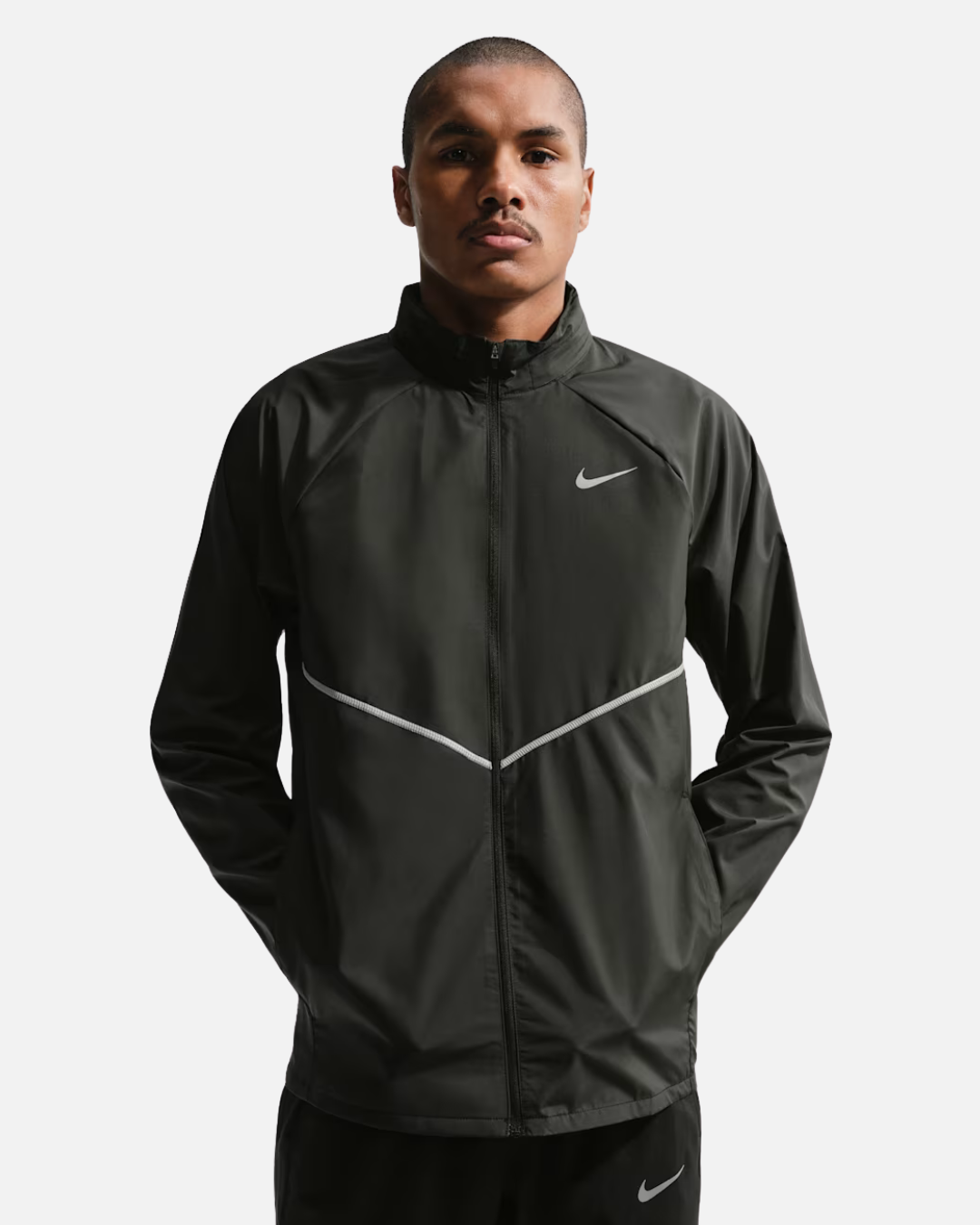 Veste Running Nike Repel Miler - Noir