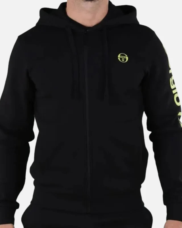 Veste survêtement Sergio Tacchini Namar - Noir/Vert