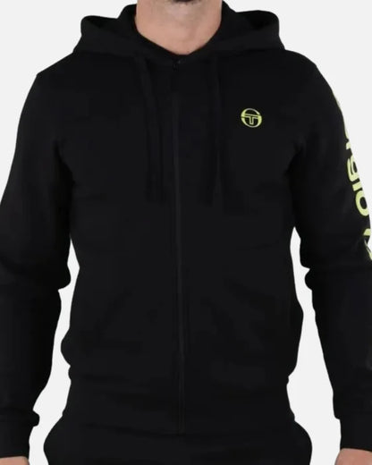 Veste survêtement Sergio Tacchini Namar - Noir/Vert