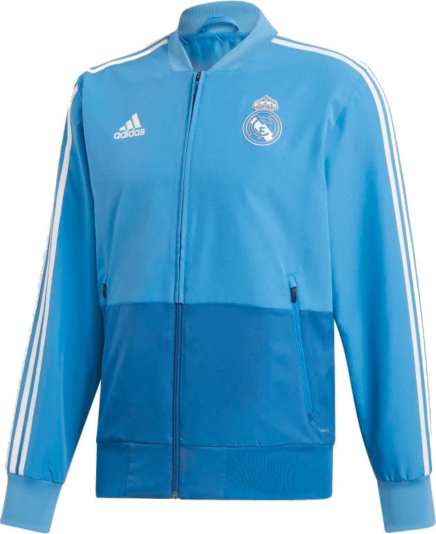 Veste survêtement Real Madrid - Bleu Ciel - Saison 2018/2019