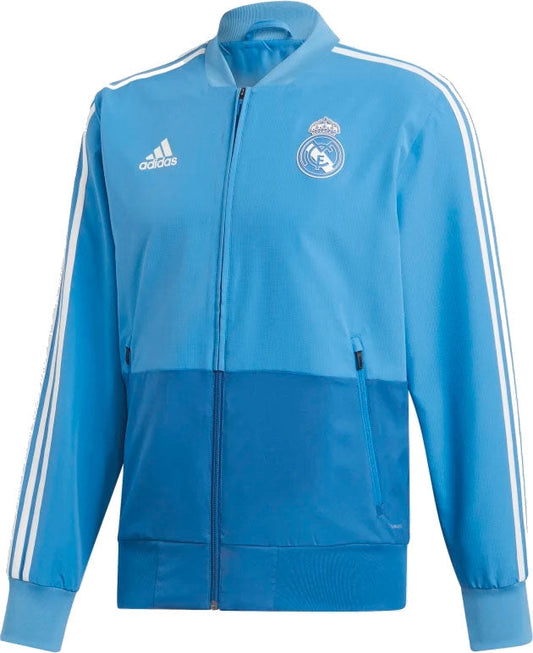Veste survêtement Real Madrid - Bleu Ciel - Saison 2018/2019