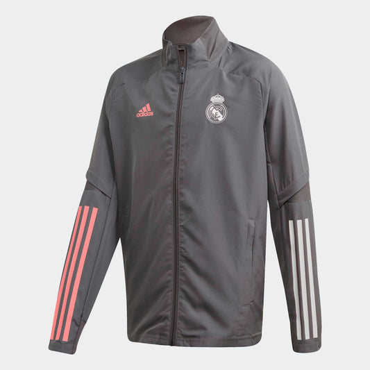 Veste survêtement Real Madrid Junior 2020/2021 - Gris