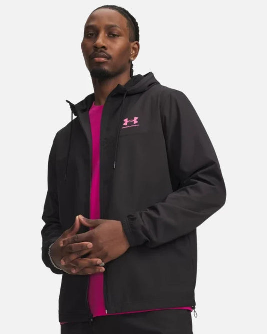 Veste Under Armour Rival Windbreaker - Noir