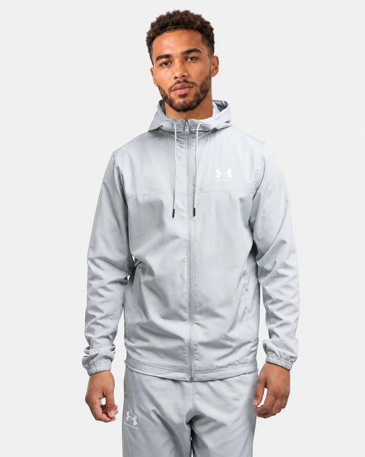 Veste Under Armour Running Rival Woven - Gris