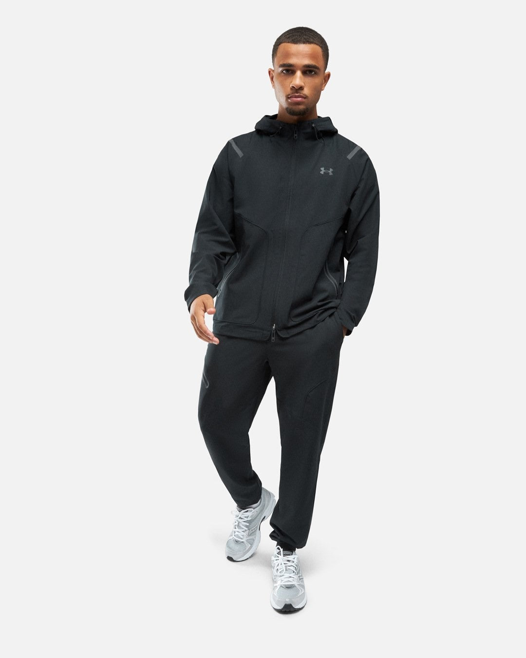 Veste Under Armour Running Unstoppable Left Chest - Noir