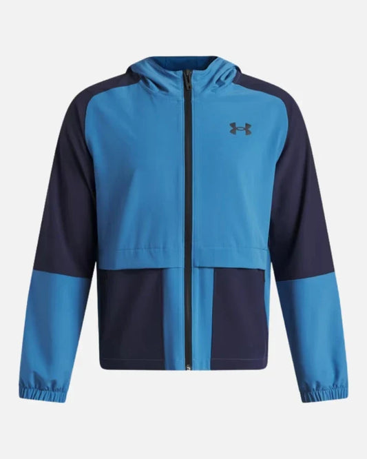 Veste Under Armour Unstoppable Woven Enfant - Bleu
