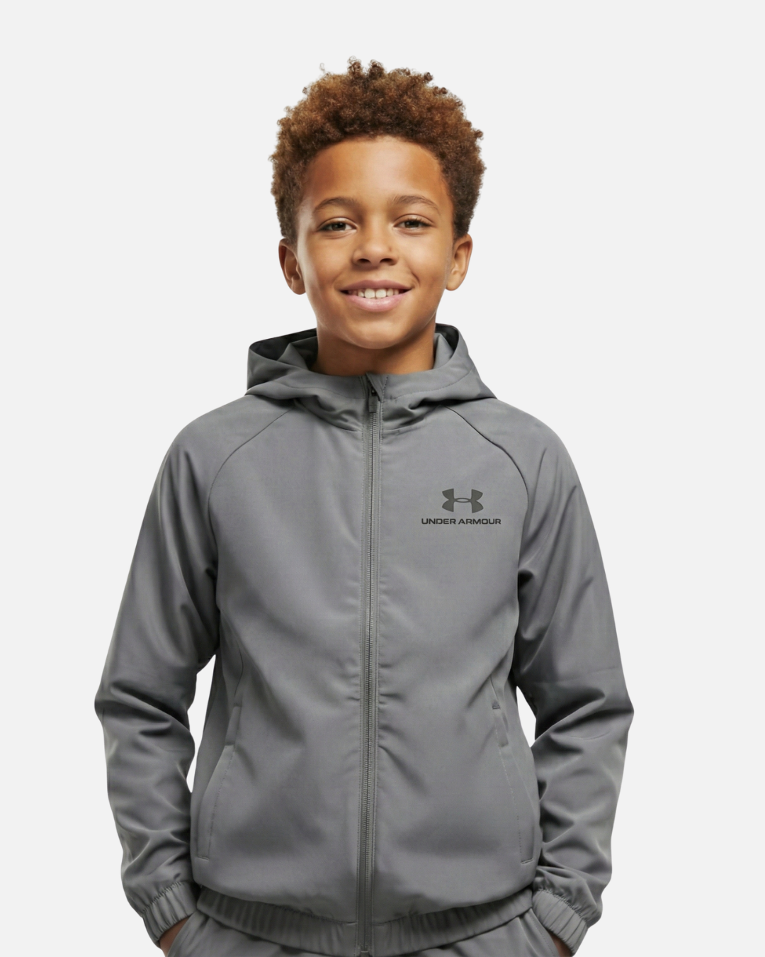 Veste Under Armour Vibe Woven Junior - Gris