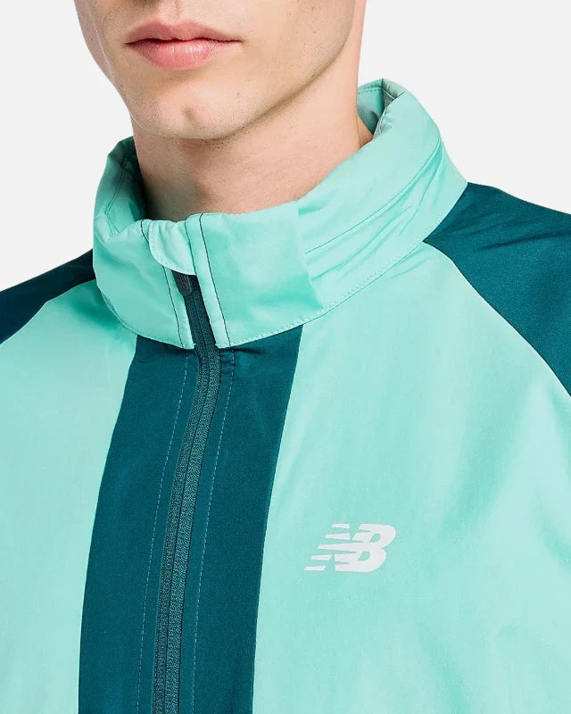 Veste New Balance Utility Woven - Vert