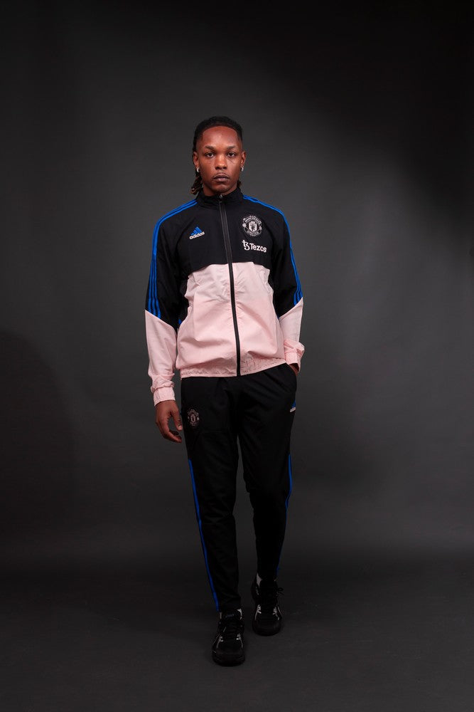 Pantalon de survêtement Manchester United - Noir/Bleu