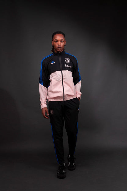 Pantalon de survêtement Manchester United - Noir/Bleu