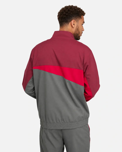 Veste de survêtement Milan AC - Rouge/Gris